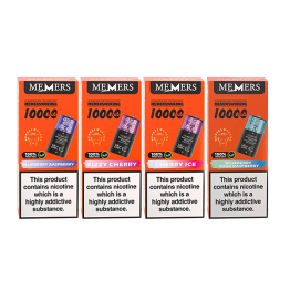 20mg Memers Wukong V10000 Prefilled Pods 10000 Puffs - 1 Pcs - Flavour: B Razz Fruit Gum