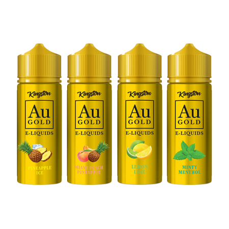 0mg AU Gold By Kingston 100ml Shortfill E-liquid (70VG/30PG) - Flavour: Red A