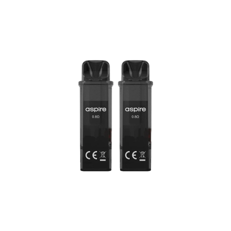 Aspire Gotek X Replacement Pods 4.5ml - 2PCS (0.8Ohms/0.6Ohms) - Resistance: 0.8 Ohm