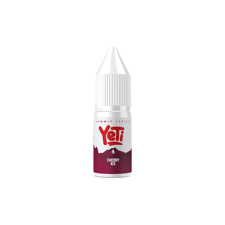 10mg Yeti Summit Series 10ml Nic Salts (50VG/50PG) - Flavour: Cherry Ice