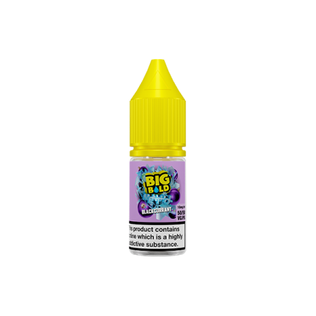 10mg Big Bold Nic Salt 10ml (50VG/50PG) - Flavour: Blackcurrant Menthol