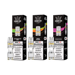 20mg Al Fakher Mini 3K Refill Pods - Color: Banana Ice