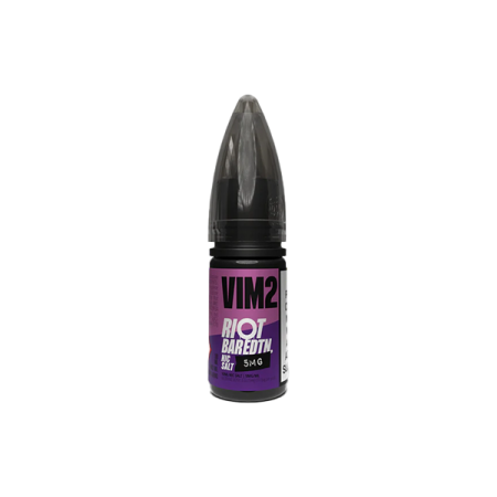 5mg Riot Squad BAR EDTN 10ml Nic Salts (50VG/50PG) - Flavour: Vim2