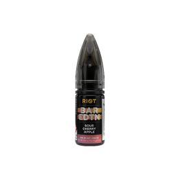 10mg Riot Squad BAR EDTN 10ml Nic Salts (50VG/50PG) - Flavour: Cherry Fizz
