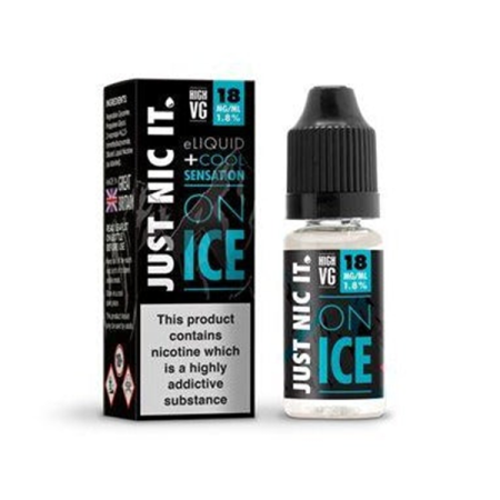 18mg Just Nic It On Ice Nic Shot 10ml (80VG/20PG) 18mg Just Nic It On Ice Nic Shot 10ml (80VG/20PG)