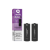 20mg Quadro 2.4k Replacement Pods - 2ml - Flavour: Grape Ice 20mg Quadro 2.4k Replacement Pods - 2ml - Flavour: Grape Ice