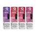 20mg Quadro 2.4k Replacement Pods - 2ml - Flavour: Grape Ice 20mg Quadro 2.4k Replacement Pods - 2ml - Flavour: Grape Ice