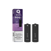 20mg Quadro 2.4k Replacement Pods - 2ml - Flavour: Grape Ice 20mg Quadro 2.4k Replacement Pods - 2ml - Flavour: Grape Ice