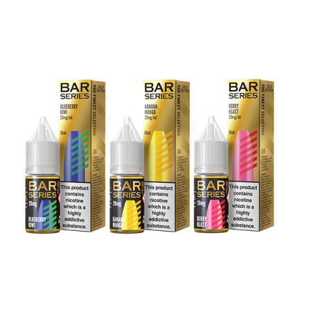 20mg Bar Series Gold Edition Nic Salt 10ml (50VG/50PG) - Flavour: Honeydew Melon