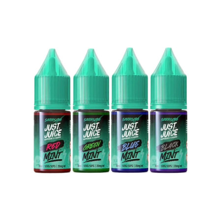 20mg Just Juice Mint 10ml Nic Salt (40VG/60PG) - Flavour: Black (Triple Menthol) 20mg Just Juice Mint 10ml Nic Salt (40VG/60PG) - Flavour: Black (Triple Menthol)