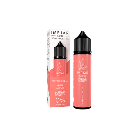 0mg Imp Jar Original 50ml Shortfill (50VG/50PG) - Flavour: Triple Melon