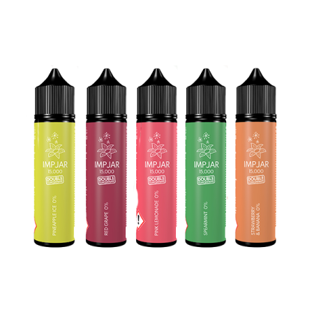 0mg Imp Jar Original 50ml Shortfill (50VG/50PG) - Flavour: Strawberry Raspberry & Watermelon