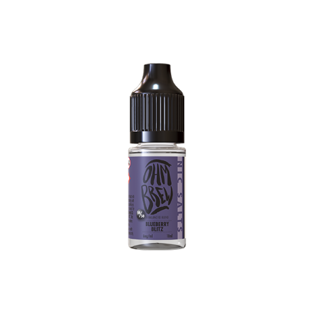 3mg Ohm Brew Balanced Blend 10ml Nic Salts (50VG/50PG) - Flavour: Blueberry Blitz
