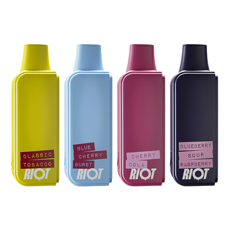 10mg Riot Connex Device Capsules 600 puffs - Flavour: Sicilian Lemon & Lime Fizz