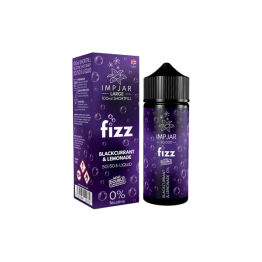 0mg Imp Jar Fizz 100ml Shortfill (50VG/50PG) - Flavour: Blackcurrant & Lemonade