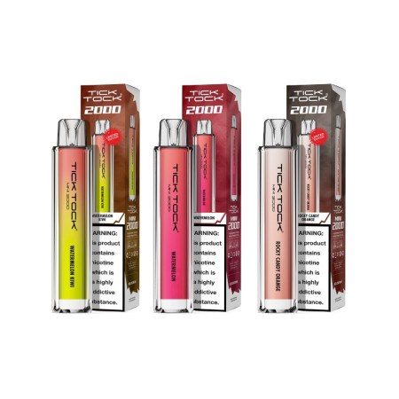 20mg Tick Tock Mini 2000 Prefilled Pod Kit 2000 Puffs - Flavour: Triple Mango