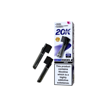 20mg Angel 20K Pods By Vapes Bars Holiday Edition Prefilled Pods - Flavour: Coastal Fizz Edition