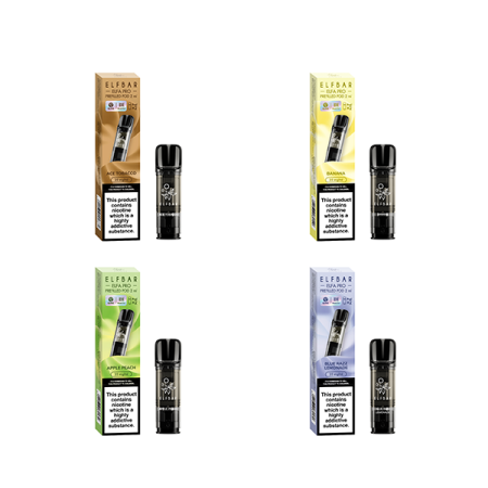 ELF Bar ELFA Pro 20mg Replacement Prefilled Pods 2ml 1200 Puffs - 2 Pcs - Flavour: Mix Berries