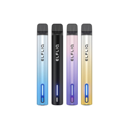Elfliq Elfa Turbo Refillable Pod Vape Kit 600 Puffs - Flavour: Black Knight
