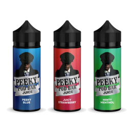 Peeky Blenders Pod Bar Juice 100ml Shortfill 0mg (50VG/50PG) - Flavour: Iron Bruce Peeky Blenders Pod Bar Juice 100ml Shortfill 0mg (50VG/50PG) - Flavour: Iron Bruce