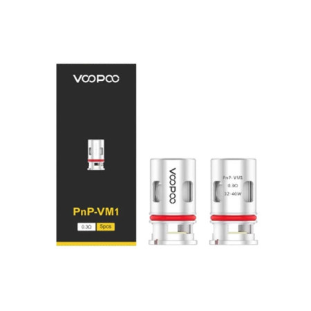 Voopoo Mesh Coil For Vinci Kit PnP-VM1 /VM3/ VM4/ VM5 / VM6 - Resistance: PnP-VM1 Voopoo Mesh Coil For Vinci Kit PnP-VM1 /VM3/ VM4/ VM5 / VM6 - Resistance: PnP-VM1