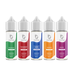 0mg EFFIN Juice 50ml Shortfill (50VG/50PG) - Flavour: Blue Raspberry
