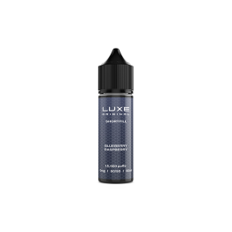 0mg LUXE Original 50ml Shortfill (50VG/50PG) - Flavour: Blueberry Raspberry
